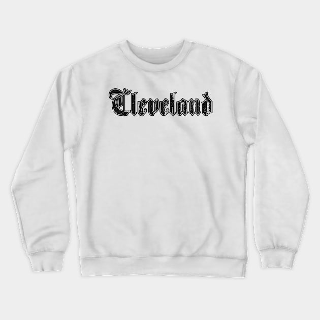 cleveland Crewneck Sweatshirt by DeekayGrafx